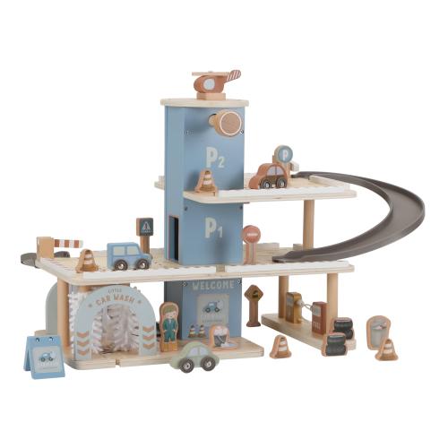 Little Dutch - Holz Parkgarage – Blau